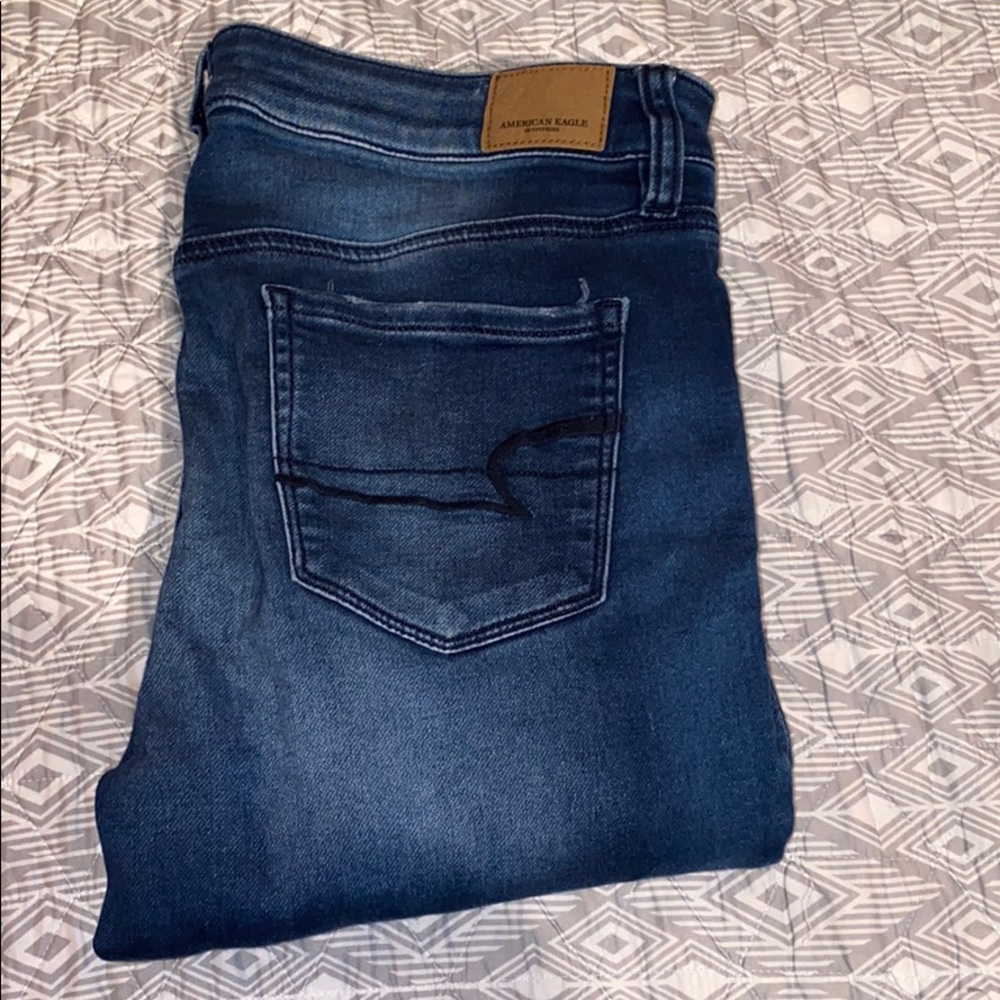 American eagle high rise jeans